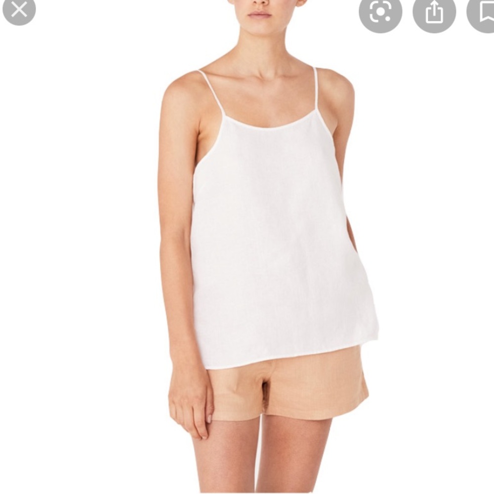 100% linen camisole